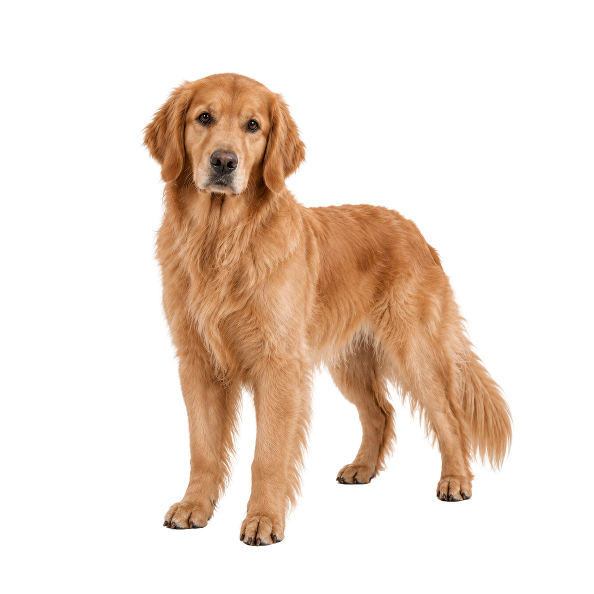 Golden-coated Golden Retriever