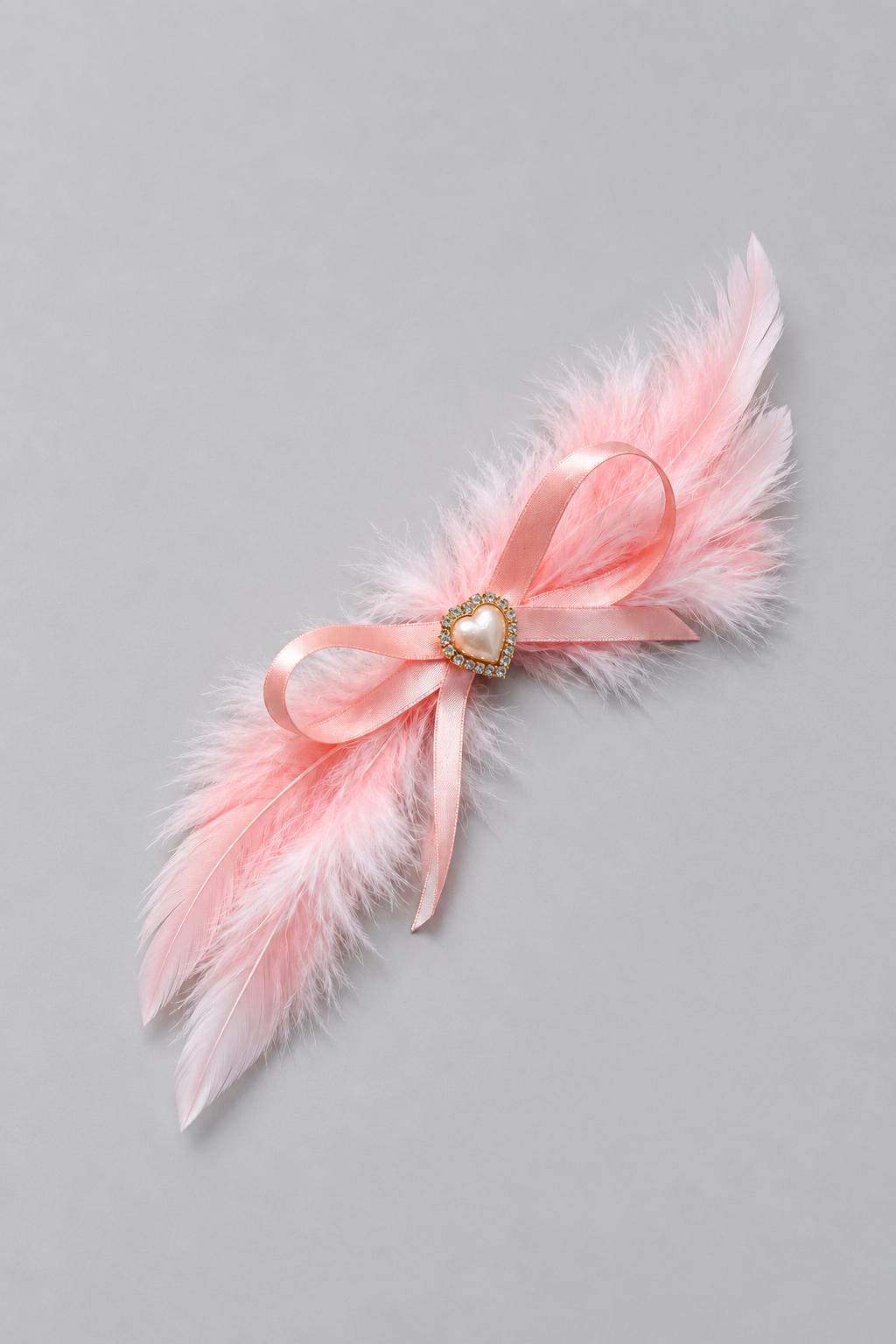 Pink Feather Dog Party Dress — product image 7 of 7