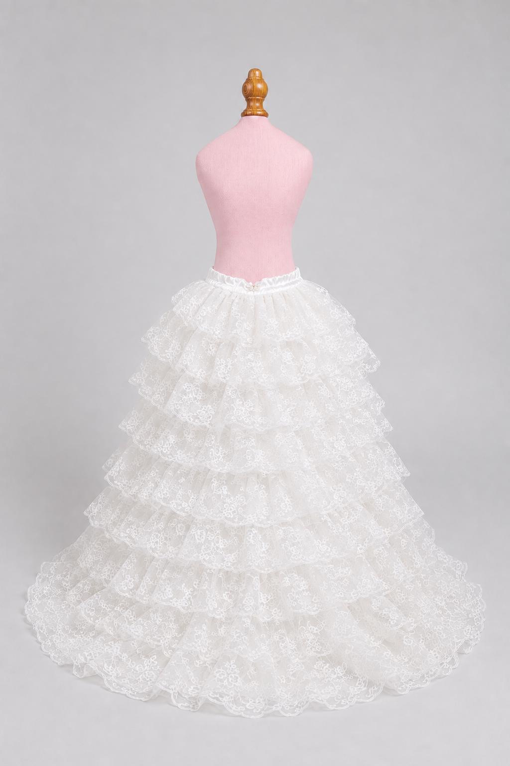 White Tulle Dog Wedding Dress — product image 9 of 9