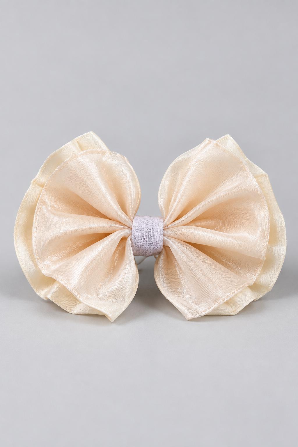 Ivory Pearl Bubble Dog Wedding Dress with Optional Hair Clip — product image 7 of 7